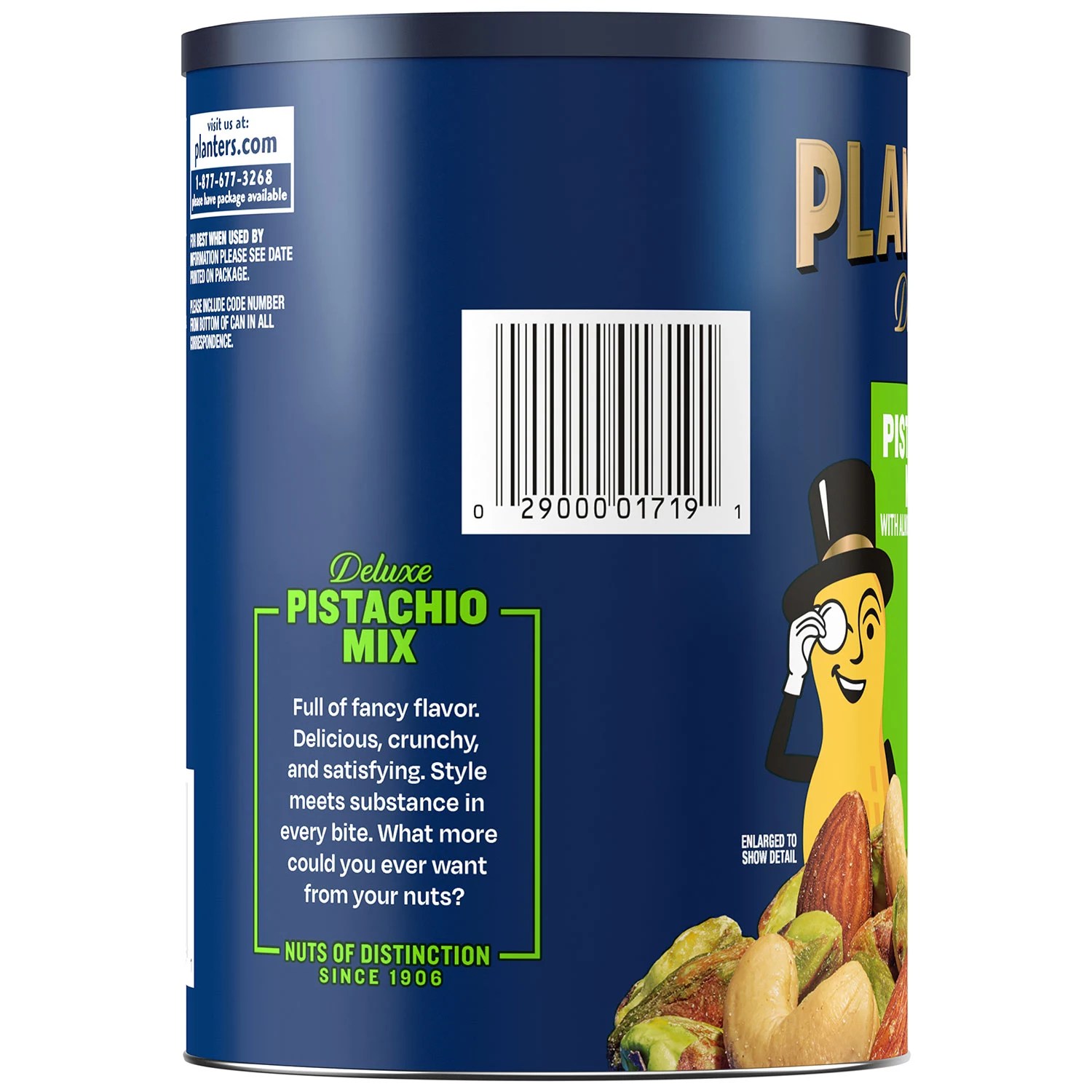 Planters Pistachio Lovers Nut Mix (18.5 oz.) Jarasim